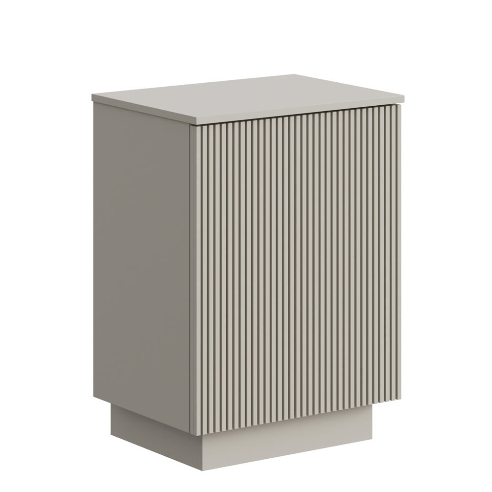 Crosswater Limit Warm Stone 600mm Floorstanding Vanity Unit & Worktop